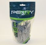 3" - 75mm x 3.35mm No.6032 PERRY Galvanised Round Wire Nails 1.0Kg